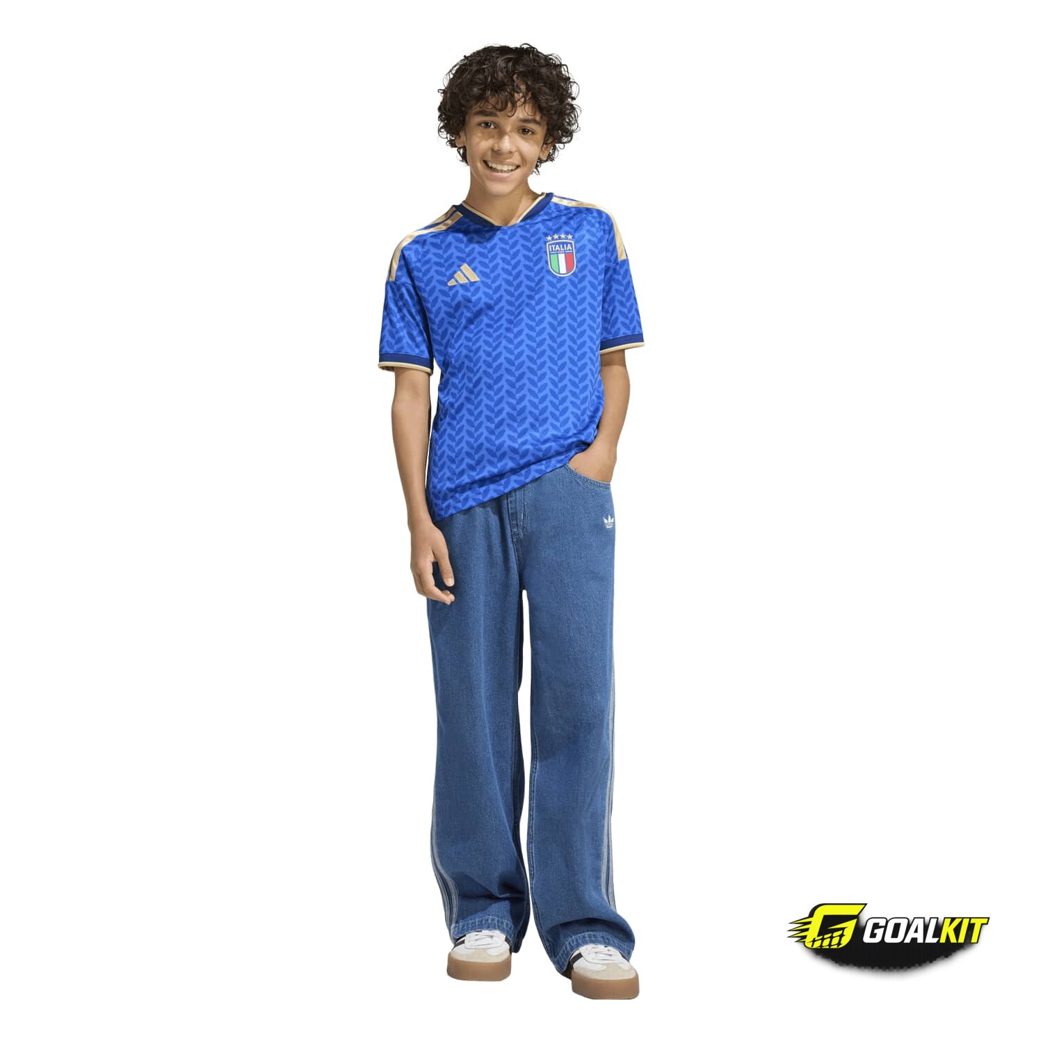 Italy 2026 Home Jersey (Youth) photo 5