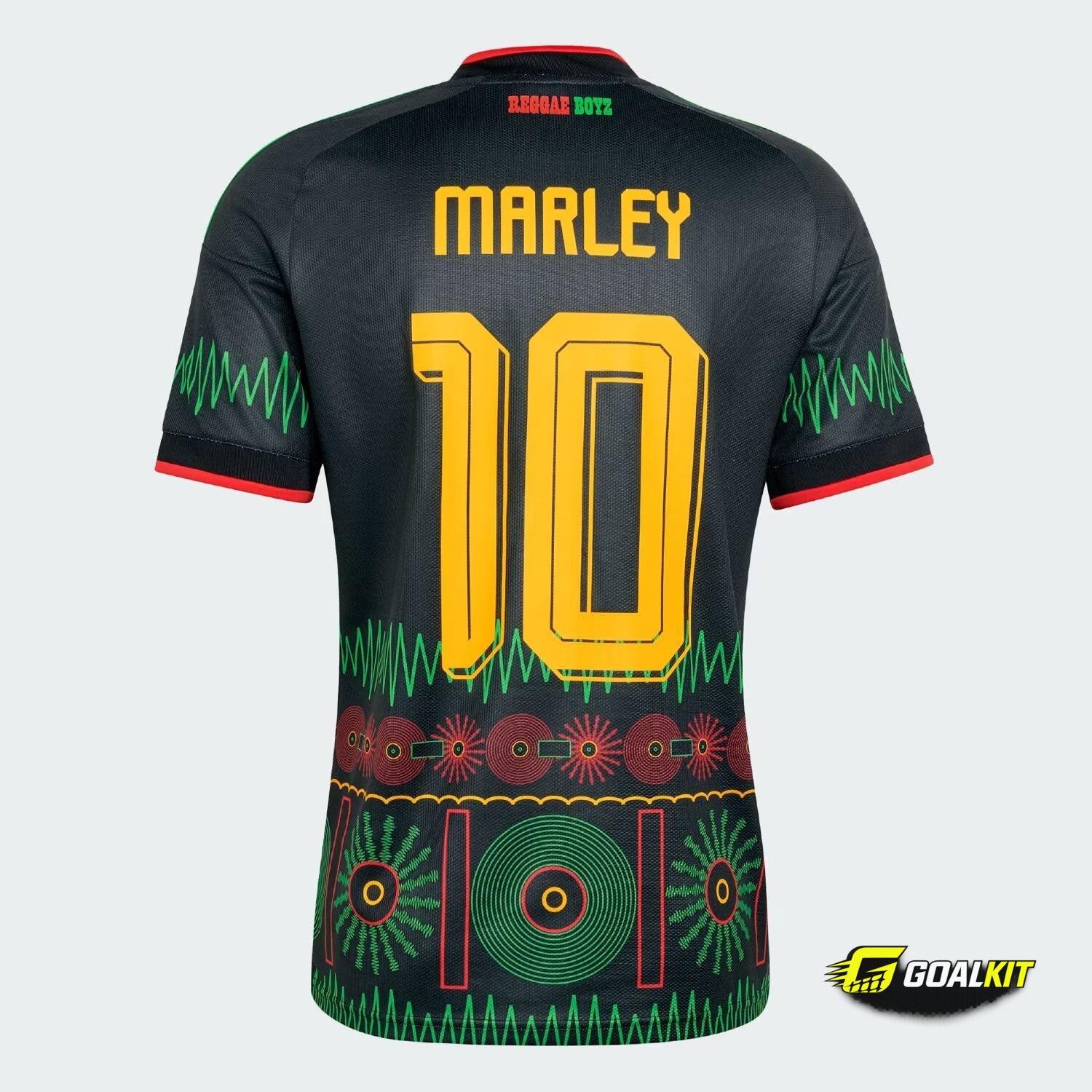 Jamaica 26 Away Marley 10 Jersey (Men's)