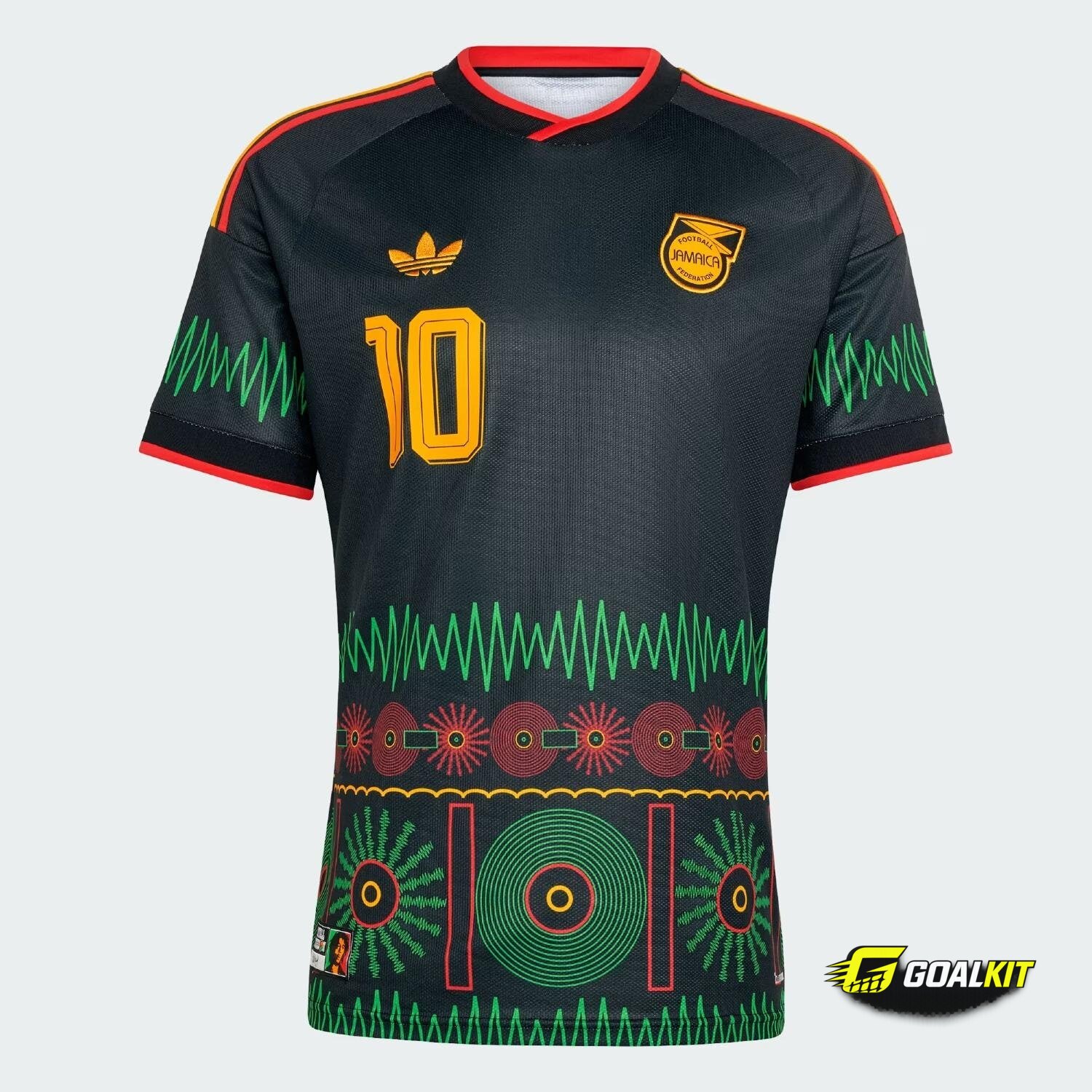 Jamaica 26 Away Marley 10 Jersey (Men's) photo 2