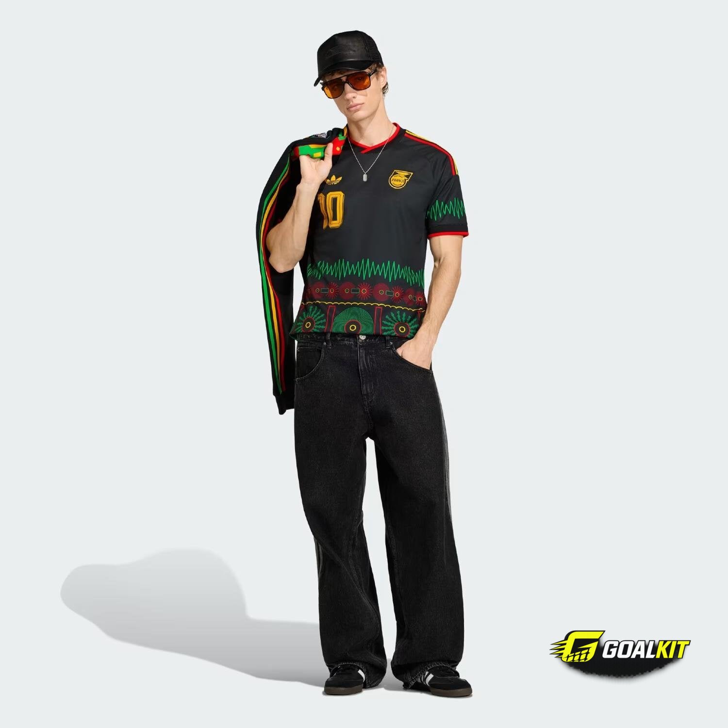Jamaica 26 Away Marley 10 Jersey (Men's) photo 3