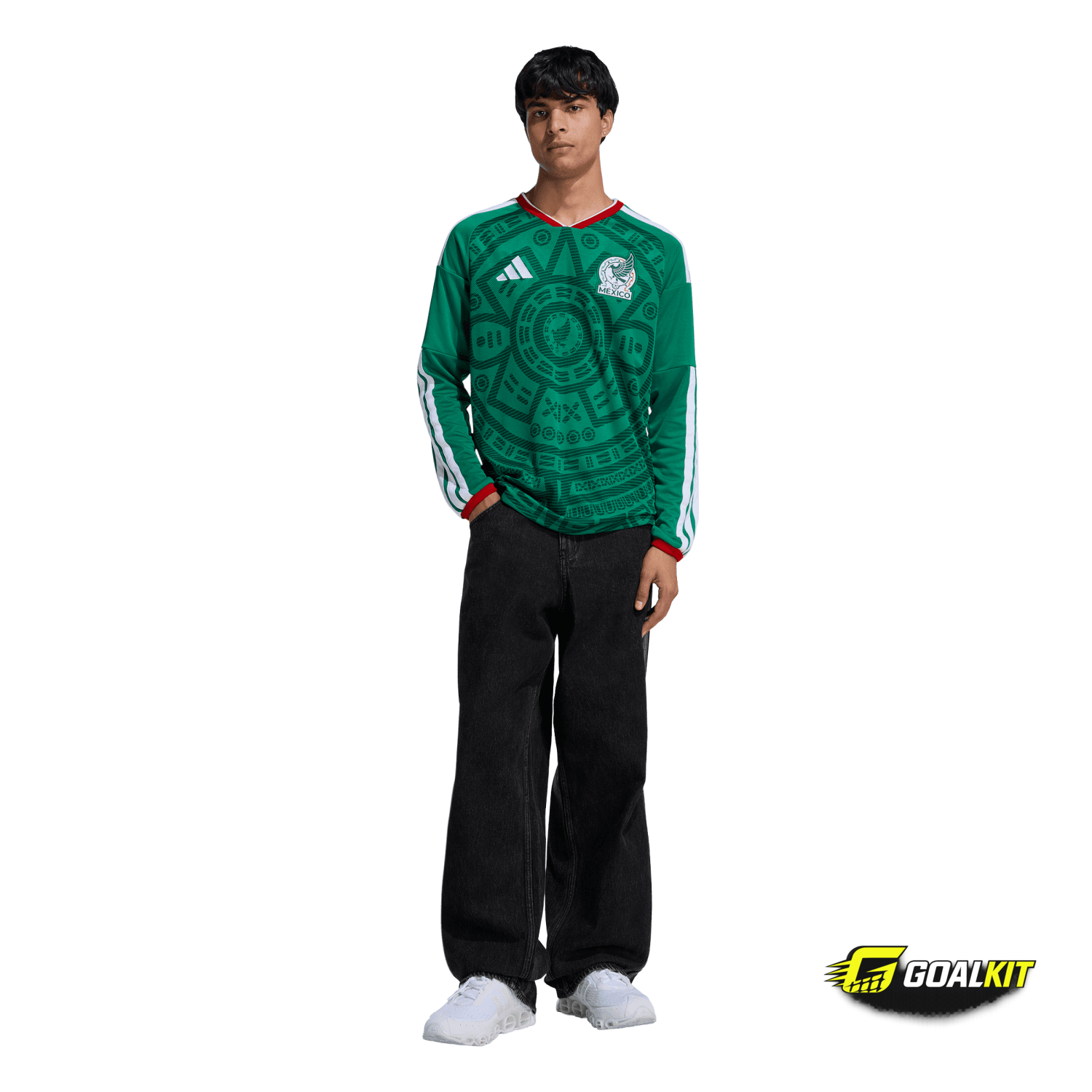 Mexico 2026 Home Long Sleeve Jersey (Men's) photo 4