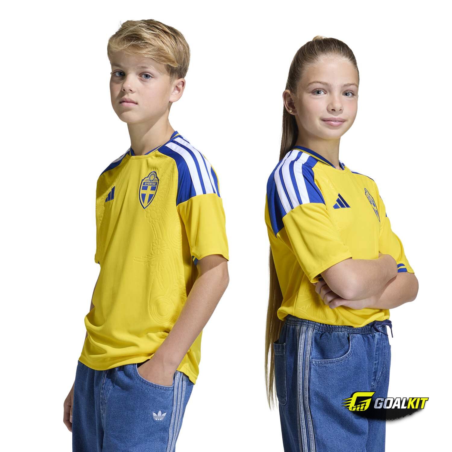 Sweden 2026 Home Jersey (Youth) photo 9
