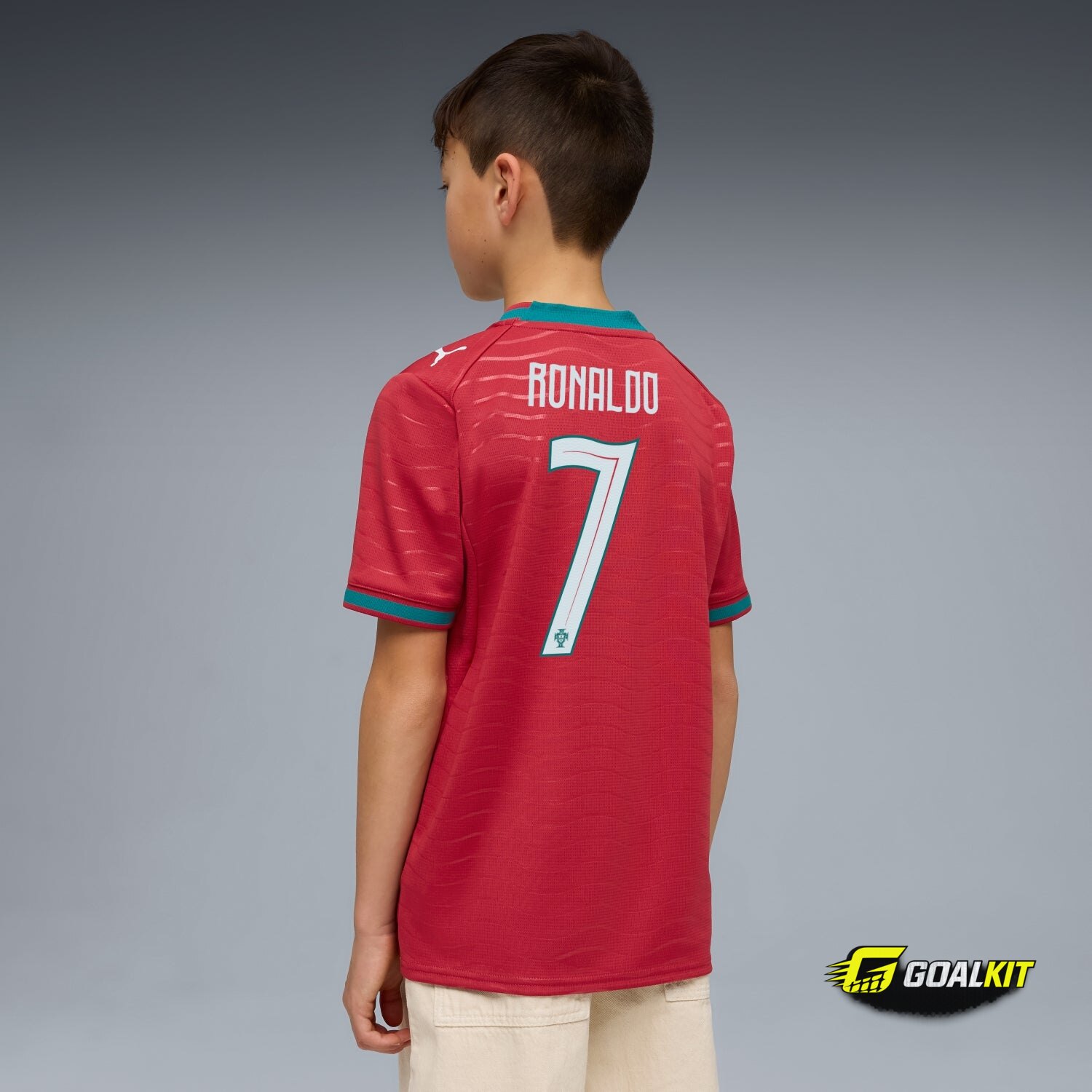 Portugal 2026 Home Ronaldo 7 Jersey (Youth) photo 3