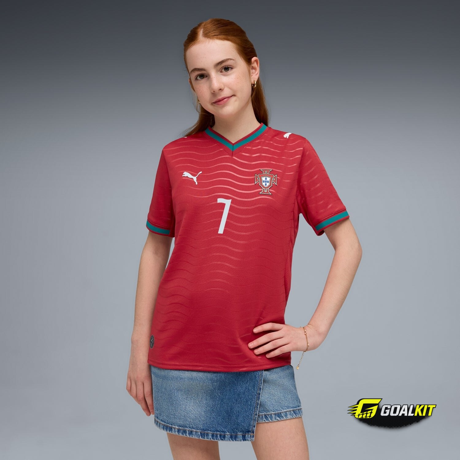 Portugal 2026 Home Ronaldo 7 Jersey (Youth) photo 5